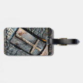 死人の裁きを受ける ラゲッジタグ (裏面横)