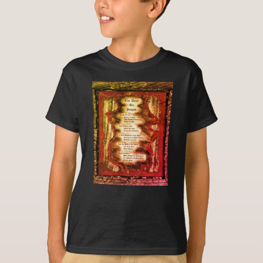 死人の裁きを受ける Tシャツ (正面)