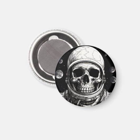 死人宇宙飛行士 マグネット (正面/裏面)