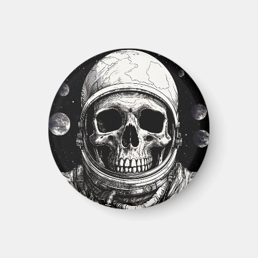 死人宇宙飛行士 マグネット (正面)