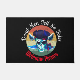 死人海賊パーティー歓迎 ドアマット