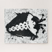 死体解剖学的ハート ジグソーパズル (横)