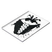 死体解剖学的ハート ノートブック (左側)