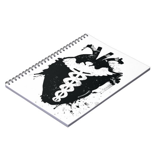 死体解剖学的ハート ノートブック (左側)