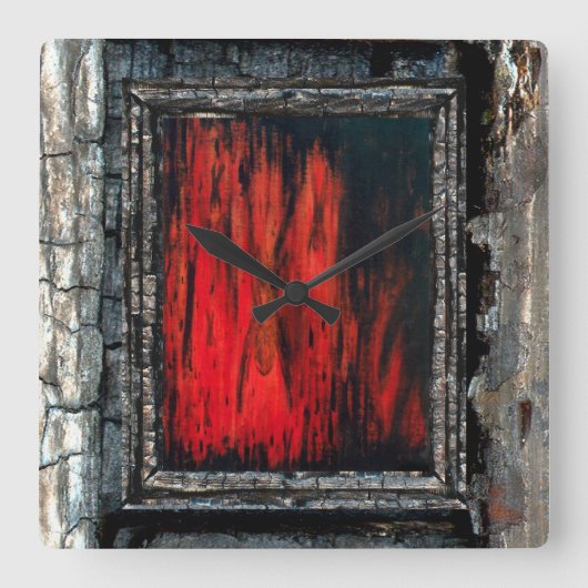 死刑執行人 スクエア壁時計 (正面)