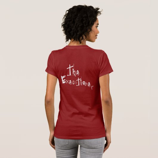死刑執行人 Tシャツ (裏面フル)