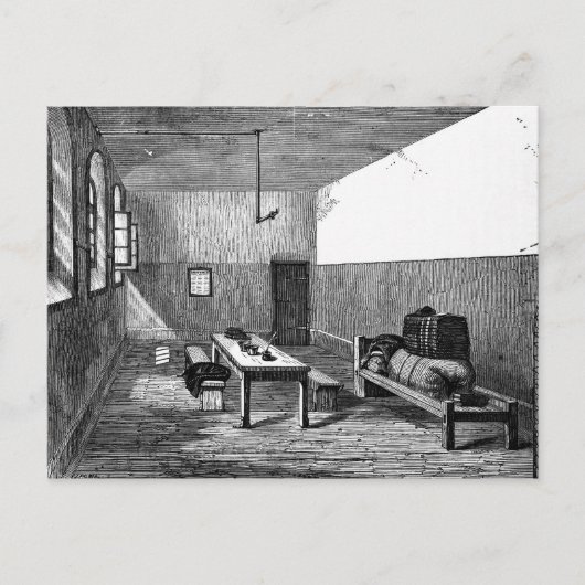 死刑宣告された細胞ニューゲート ポストカード (正面)