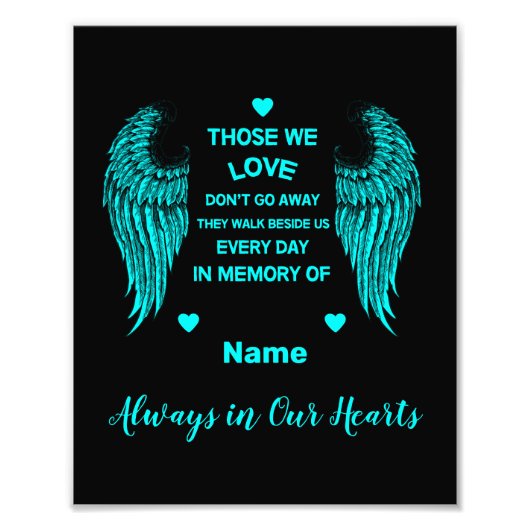 死別と損失で フォトプリント            (正面)