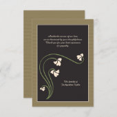 死別のサンキューカード サンキューカード (正面/裏面)