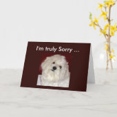 死別の大事な行事のためのマルタの悔やみや弔慰カード カード (黄色い花)