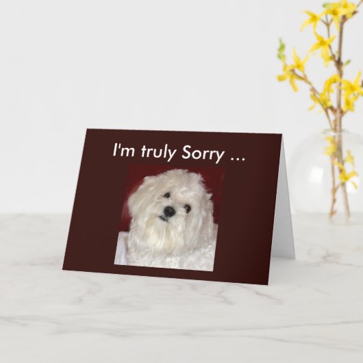 死別の大事な行事のためのマルタの悔やみや弔慰カード カード (黄色い花)