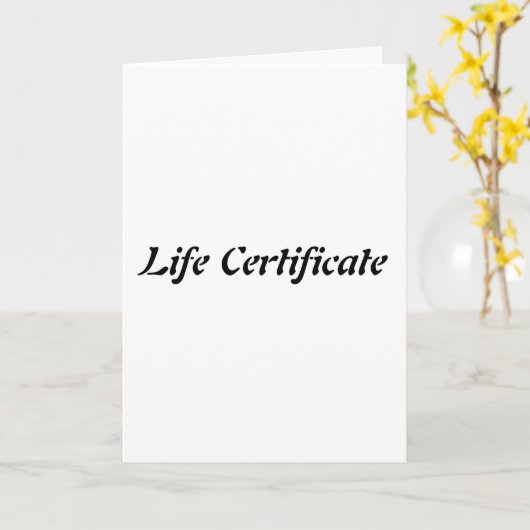 死別カード カード (黄色い花)