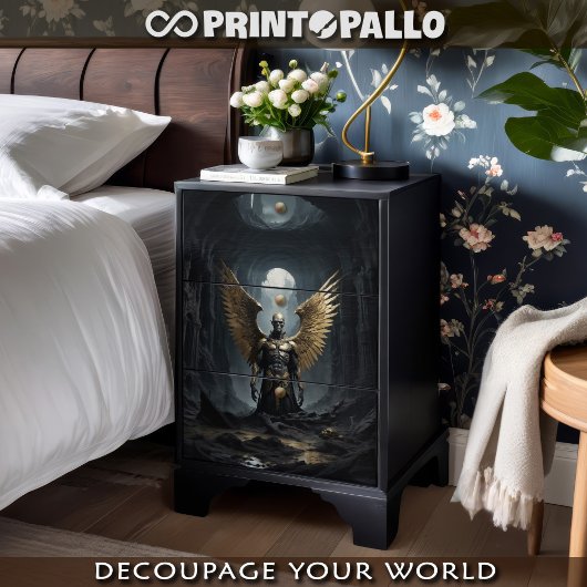 死地から立ち上がる暗黒天使長 薄葉紙