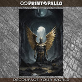 死地から立ち上がる暗黒天使長 薄葉紙