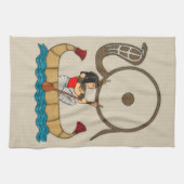 死後の世界への旅 キッチンタオル (横)