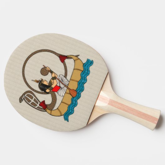 死後の世界への旅 卓球ラケット (横)