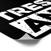 死後の生活ここに侵入し、ジョークを見つける ポスター (角)