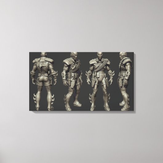 死後退期 キャンバスプリント (正面)