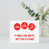 死感じのように – Triathlon ポストカード (スタンド正面)