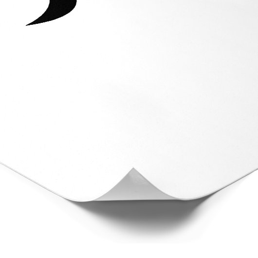 死日本の漢字 – Shi ポスター (角)