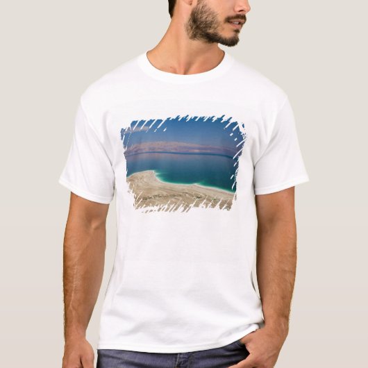 死海の高いところからの景色 Tシャツ (正面)