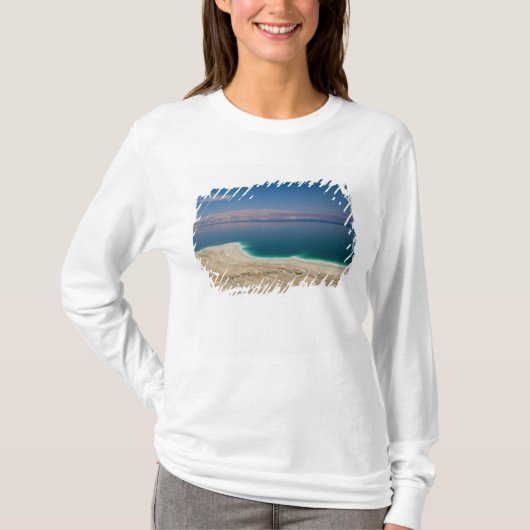 死海の高いところからの景色 Tシャツ (正面)