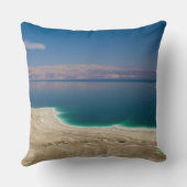 死海の高い景色 クッション (裏面)