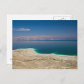 死海の高い景色 ポストカード (正面/裏面)