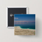 死海の高い景色 缶バッジ (正面&裏面)