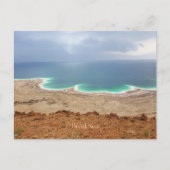 死海写真 ポストカード (正面)