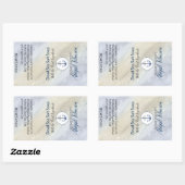 死海塩クレイ自家製手作り石鹸 長方形シール (シート)