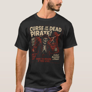 死海賊映画の呪いハロウィーン Tシャツ
