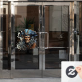 死海賊窓にしがみつく ウィンドウサイン (オフィスドア)