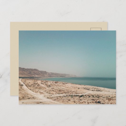 死海 ポストカード (正面/裏面)