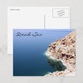 死海 ポストカード (正面/裏面)