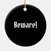 死猫跳び セラミックオーナメント (裏面)