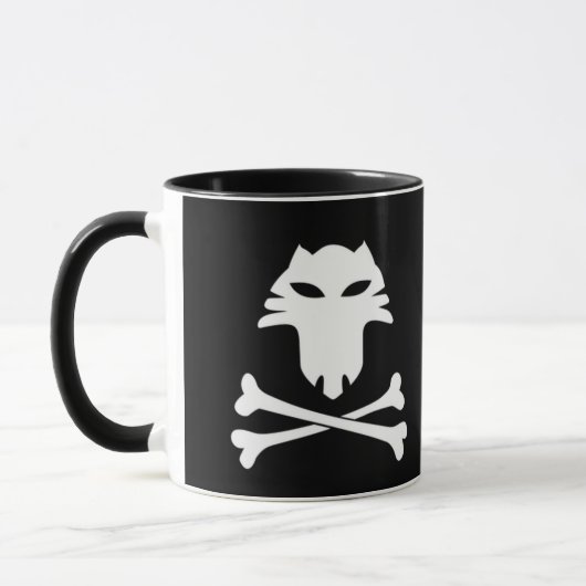 死猫跳び マグカップ (左)