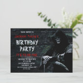 死神あらゆる年齢の誕生日パーティー 招待状 (スタンド正面)