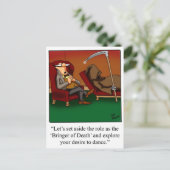 死神おもしろいの舞踏漫画 ポストカード (スタンド正面)