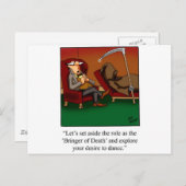 死神おもしろいの舞踏漫画 ポストカード (正面/裏面)