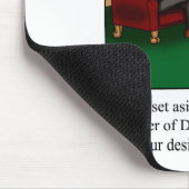 死神おもしろいの舞踏漫画 マウスパッド (コーナー)