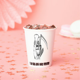 死神おもしろい引用文ハロウィン不気味ナイト 紙コップ