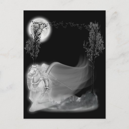 死神が再び乗る ポストカード (正面)