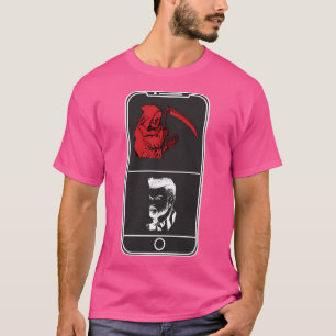 死神が呼び出している – Christian - Vdo Call Reaper Tシャツ