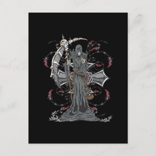 死神が待っている ポストカード (正面)