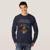死神と一緒に乗る Tシャツ (正面フル)
