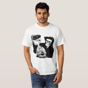 死神と人間 Tシャツ