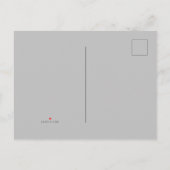 死神と赤い風船 インビテーションポストカード (裏面)