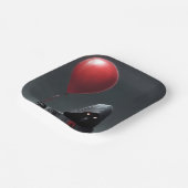 死神と赤気球 ペーパープレート (傾斜あり)