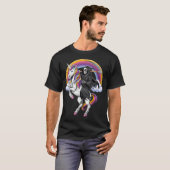 死神に乗られたユニコーン Tシャツ (正面フル)